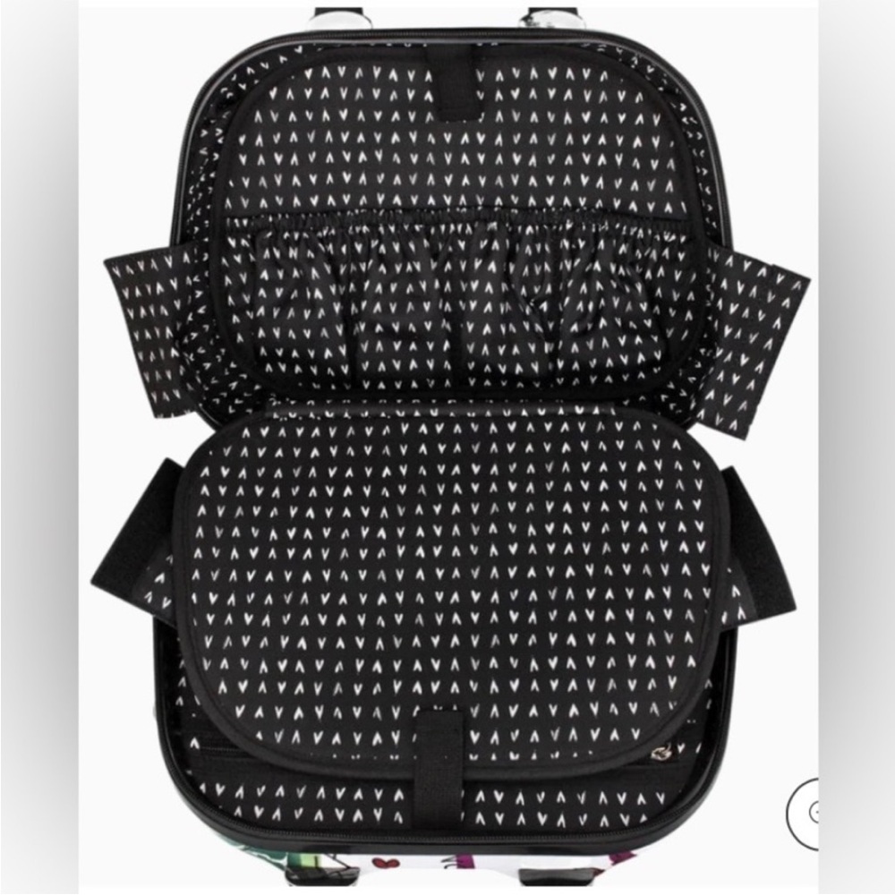 💕Brighton Women's Fashionista Cosmetic Travel Handbag Hardshell Case - Picture 10 of 14